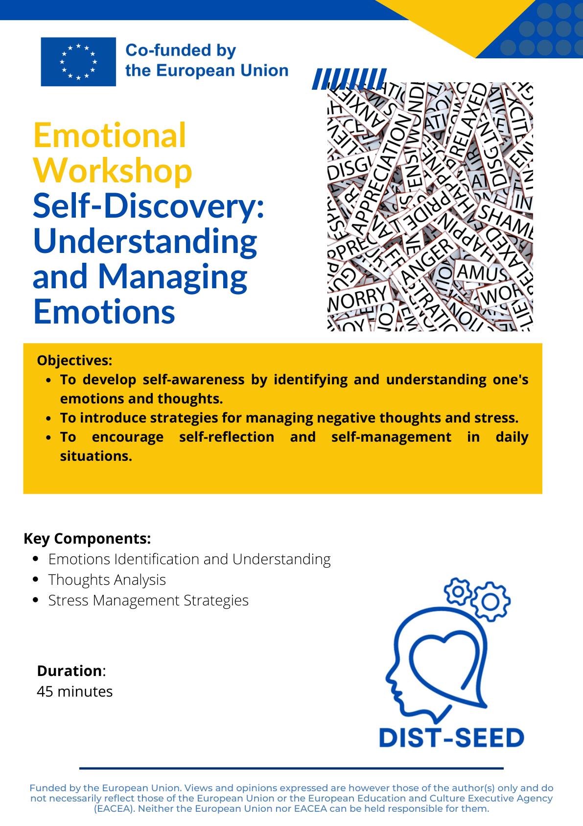 Lesson 1.2 Self-Discovery: Understanding and Managing Emotions