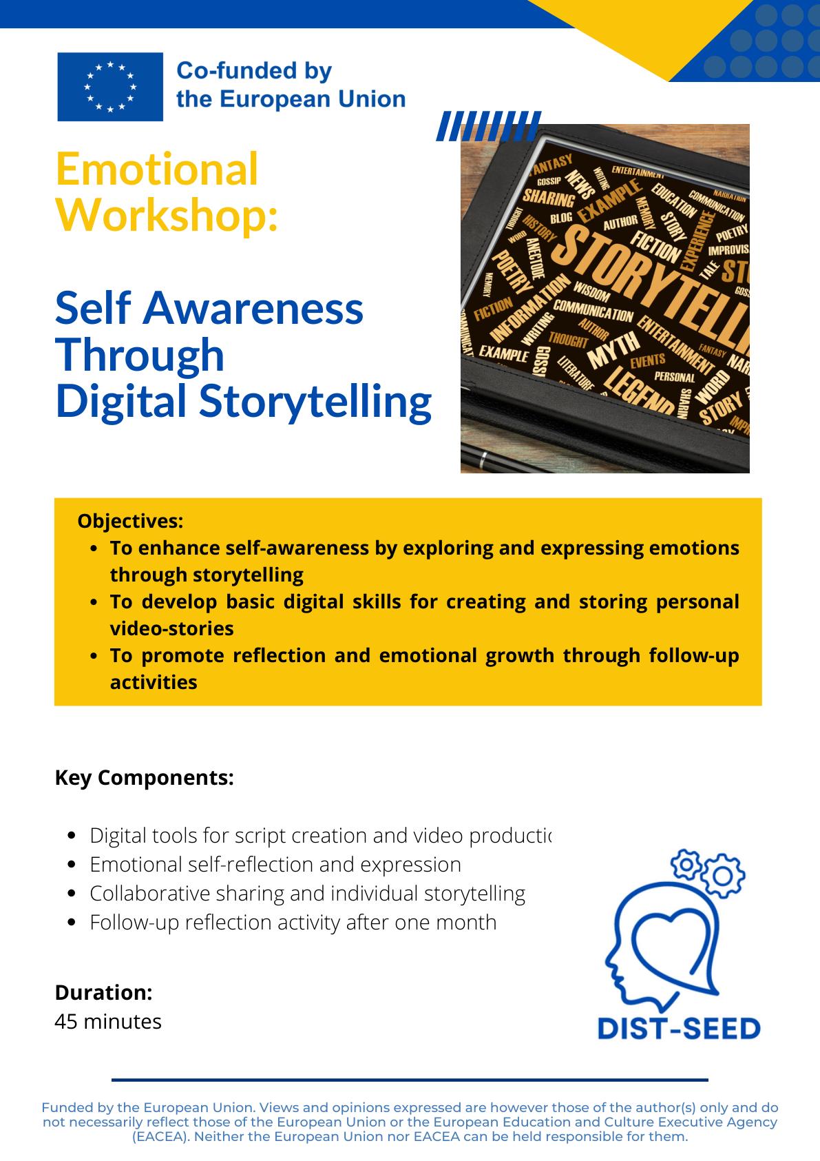 Lesson 1.3 Self-awareness through Digital Storytelling