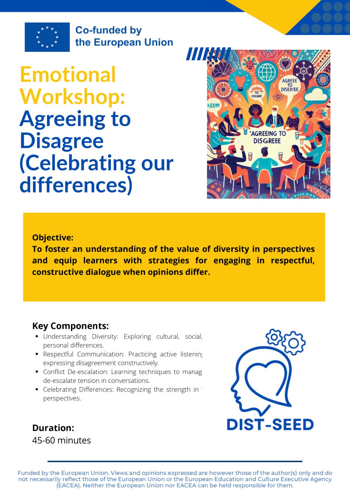 Lesson 2.2  Agreeing to Disagree (Celebrating our differences) 