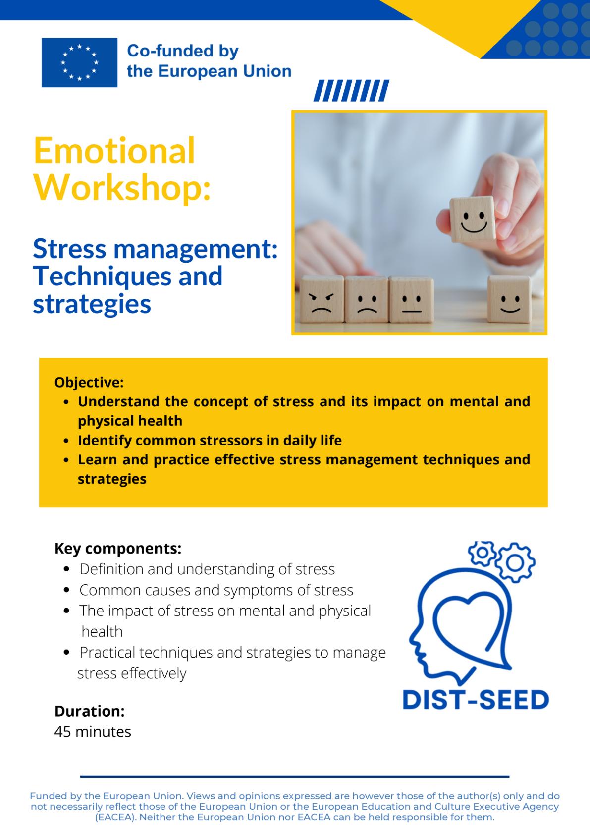 Lesson 4.2 Stress management: techniques and strategies