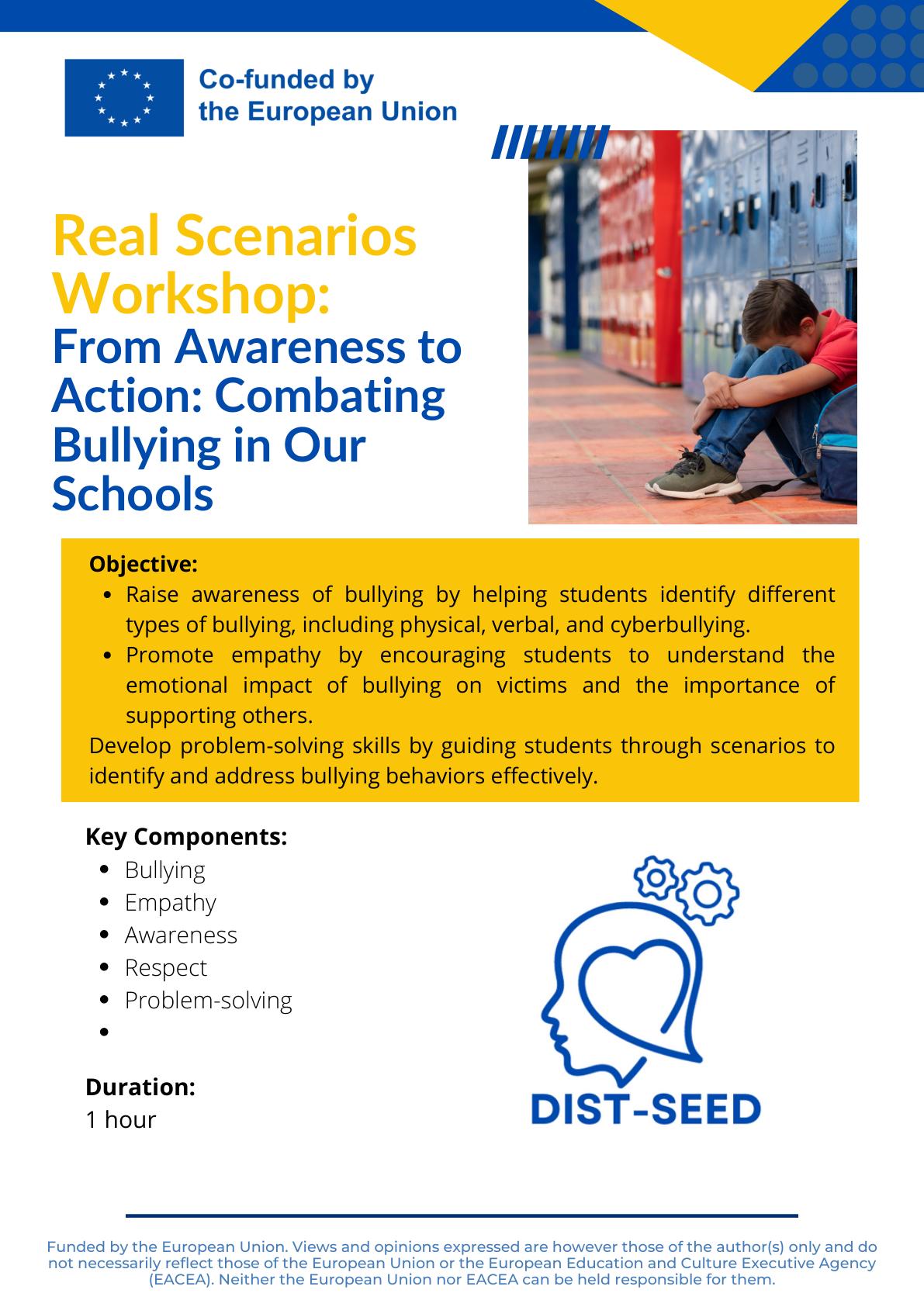 Lesson 7.3 From Awareness to Action: Combating Bullying in Our Schools